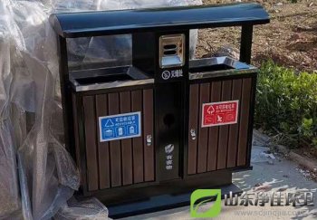 塑木分類(lèi)垃圾桶